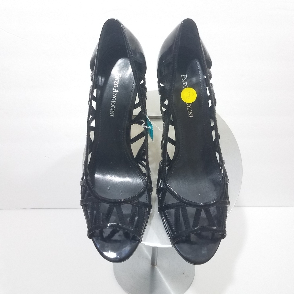 Enzo Angiolini Eamixx Faux Patent Leather 9.5 NWOT - Picture 10 of 10